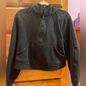 Lululemon scuba oversized half zip